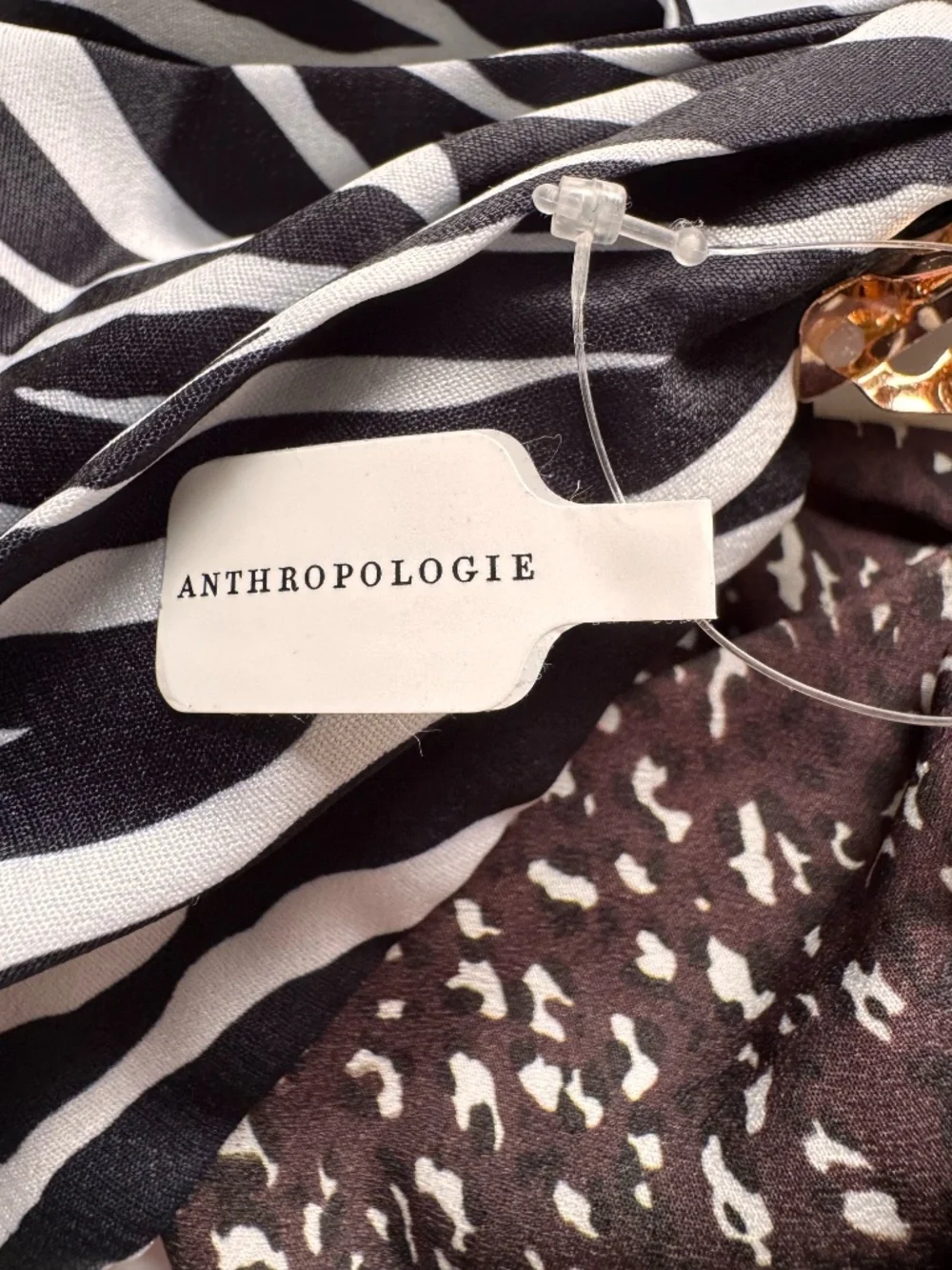 XL Oversized Hair Bow Set of 2 Coquette Zebra Leopard Anthropologie NWT